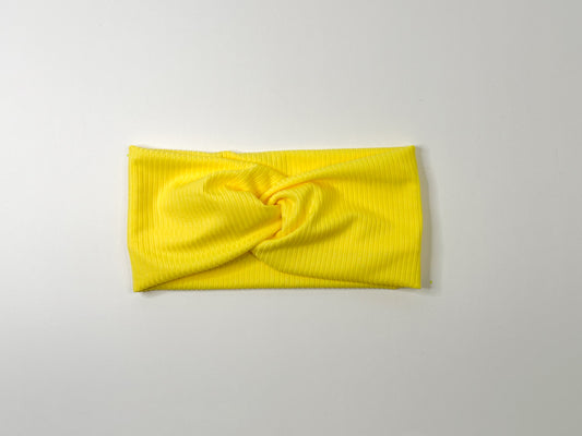 Bright Yellow - Ribbed